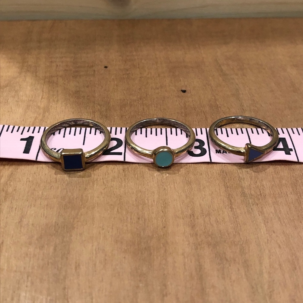 ModCloth Triple Ring Stack - Picture 2 of 2